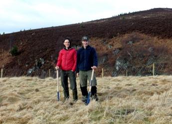 Lynbreck Croft managers Lynn Cassells and Sandra Baer (photo Lynbreck Croft)