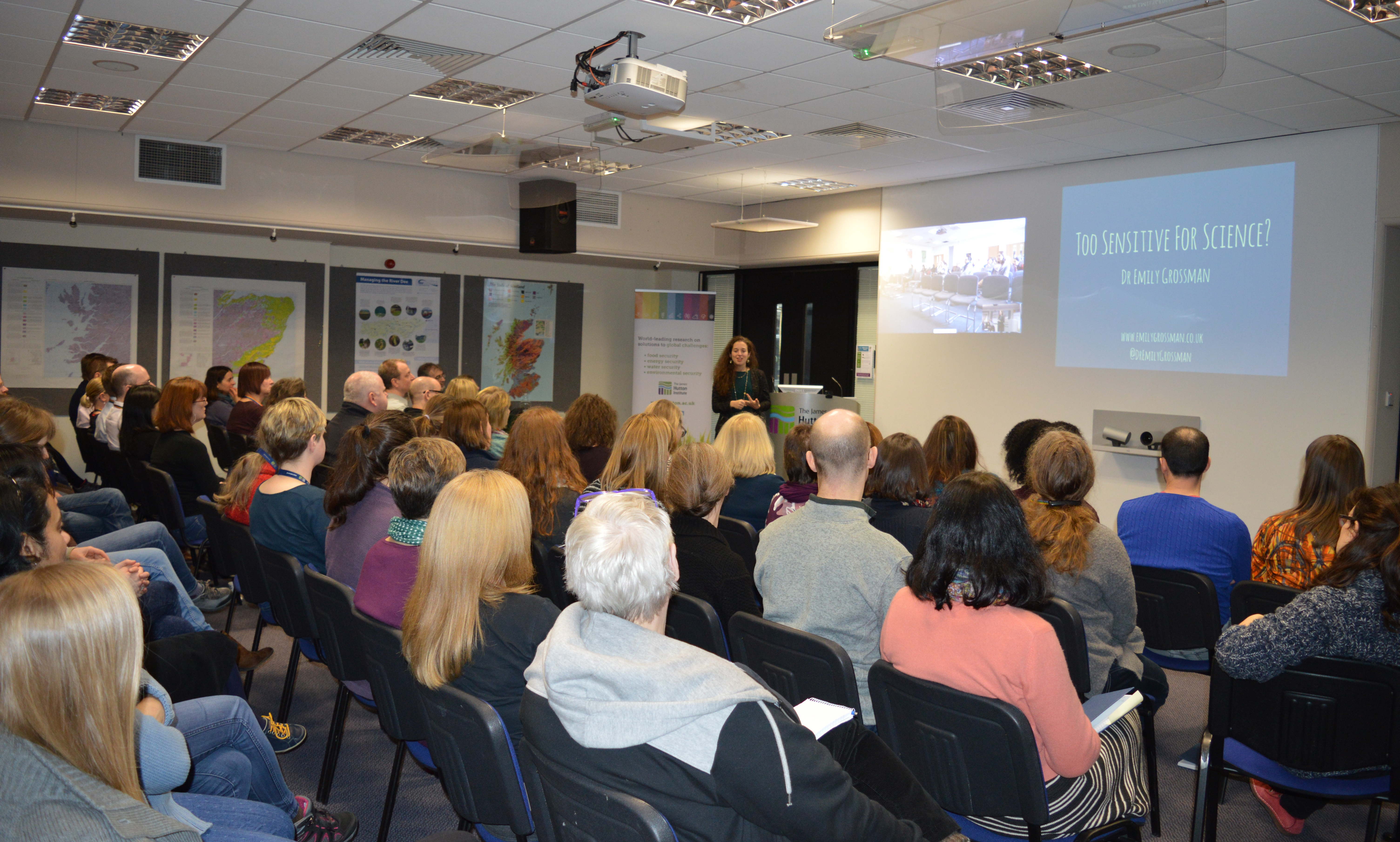 Dr Emily Grossman, “Too sensitive for science?” (c) James Hutton Institute