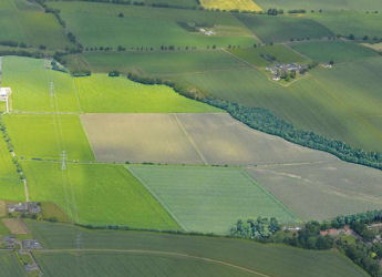 Aerial view of the Centre for Sustainable Cropping (c) James Hutton Institute