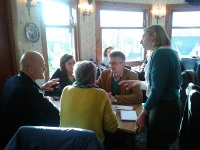 Rural parliamentarians discussing land reform in November 2014